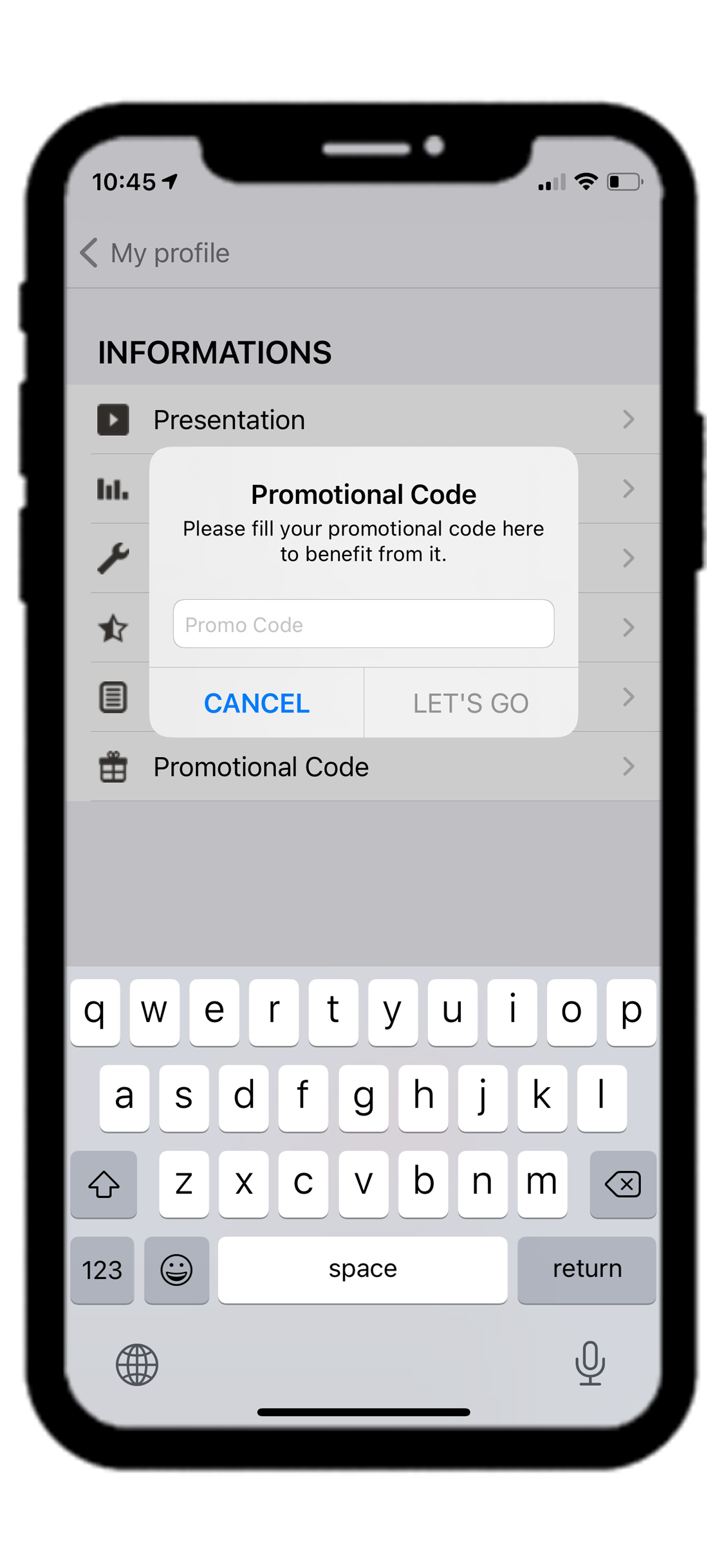 How to activate my promotional code? CaraMaps